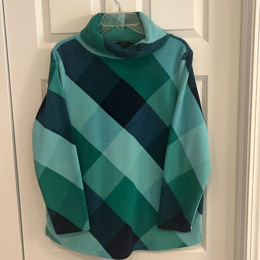 Talbots Fleece Long Sleeved Turtleneck